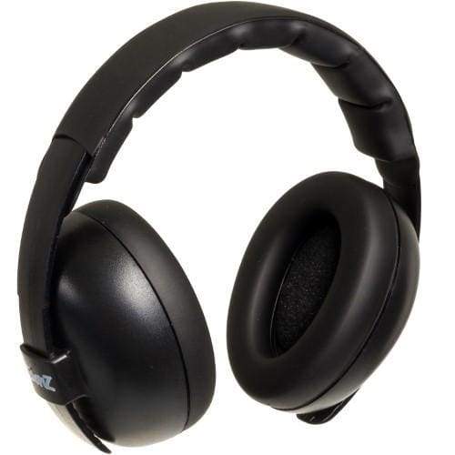 Baby Banz Mini Earmuffs Black Age 3months+