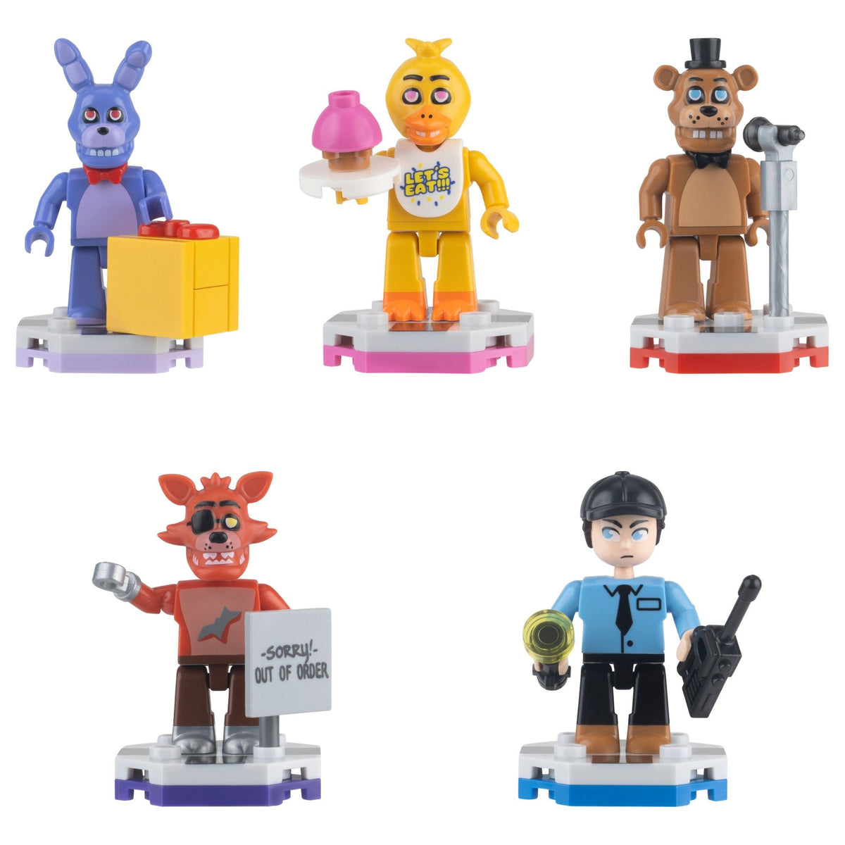 BLDR Five Nights at Freddy's Mystery Mini Figure Blind Bag