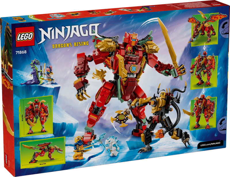 Lego 71868 Ninjago Wyldfyre's Fire Dragon