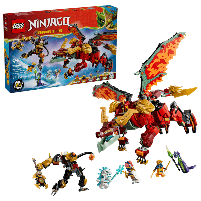 Lego 71868 Ninjago Wyldfyre's Fire Dragon
