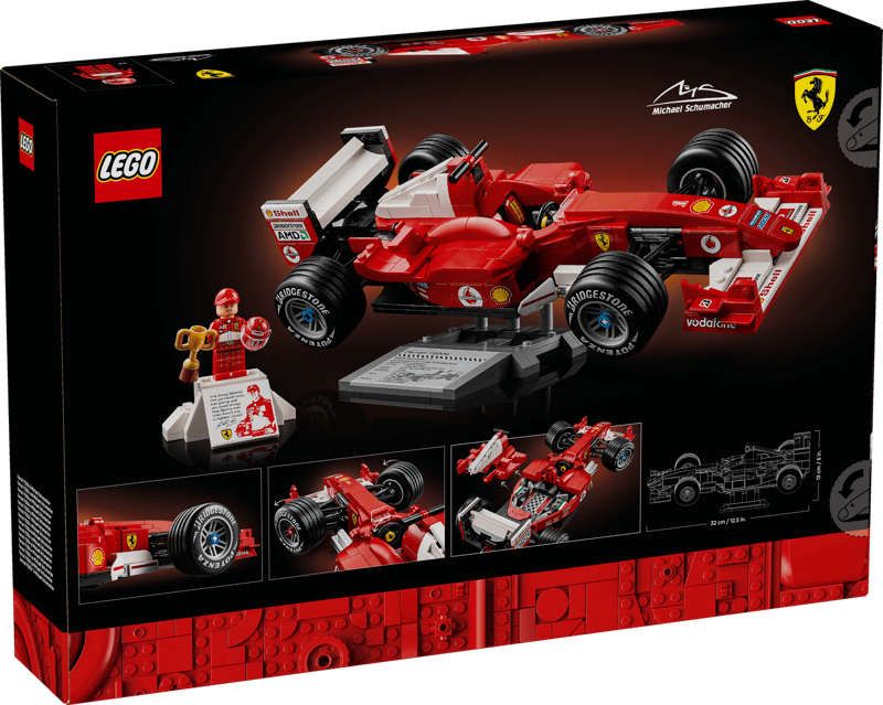Lego 11375 Icons Ferrari F2004 &amp; Michael Schumacher