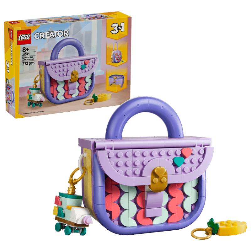 Lego 31391 Creator Art Fashion Bag with Storage