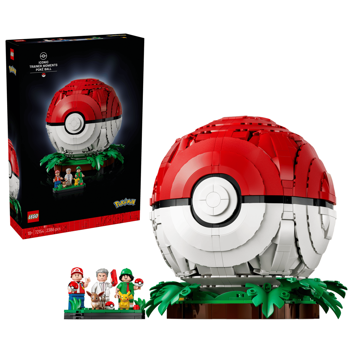 Lego 72154 Pokemon Iconic Trainer Moments Pokeball