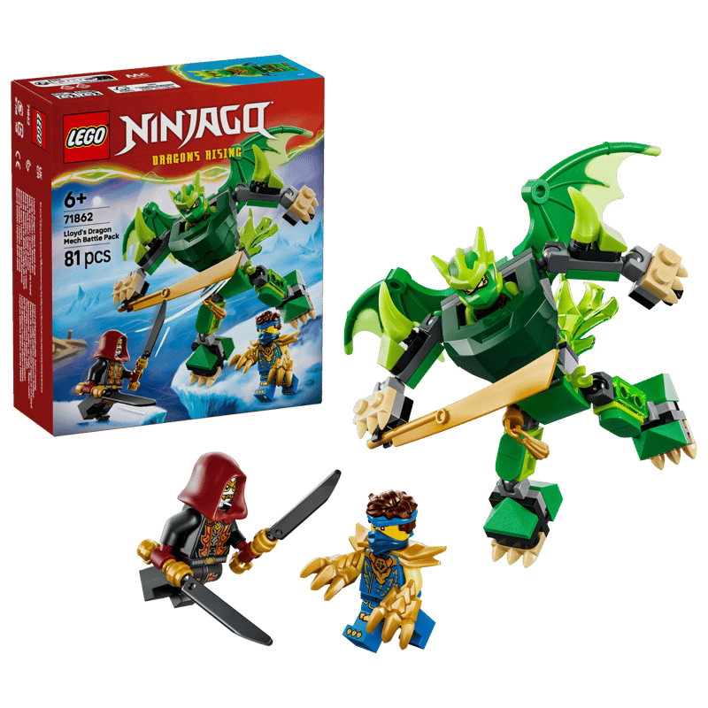 Lego 71862 Ninjago Lloyd's Dragon Mech Battle Pack