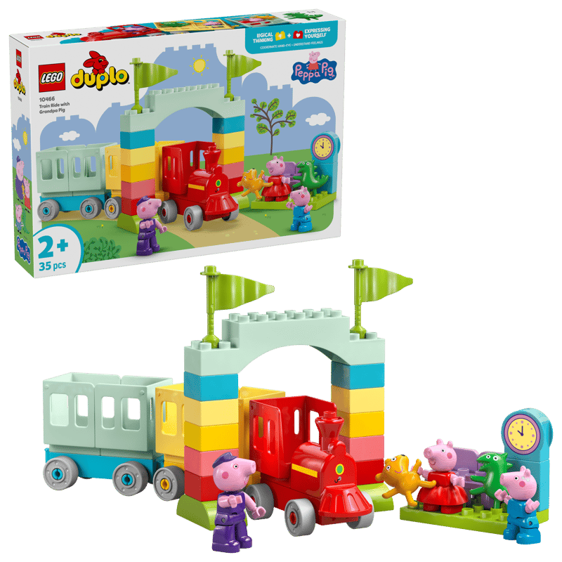 Lego 10466 Duplo Train Ride with Grandpa Pig