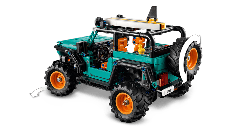 Lego 42227 Technic Jeep Wrangler Rubicon SUV