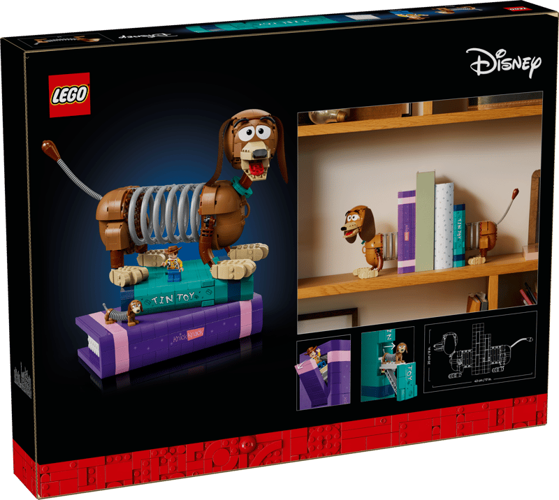 Lego 43301 Disney Toy Story Slinky Dog Bookends