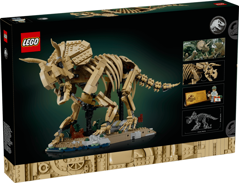 Lego 77985 Jurassic World Triceratops Skeleton