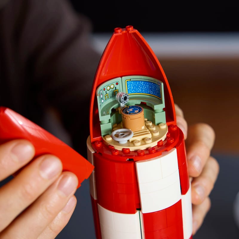 Lego 21367 Ideas Tintin Moon Rocket