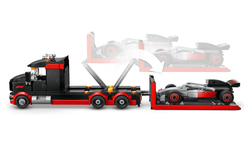 Lego 60493 City F1 Display Truck with Audi Race Car