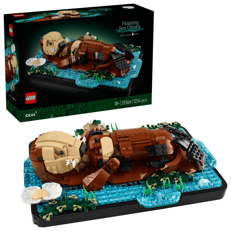 Lego 21366 Ideas Floating Sea Otters