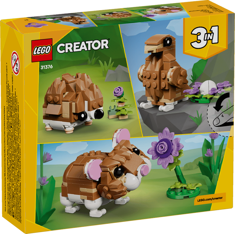 Lego 31376 Creator Cute Hamster with Flower