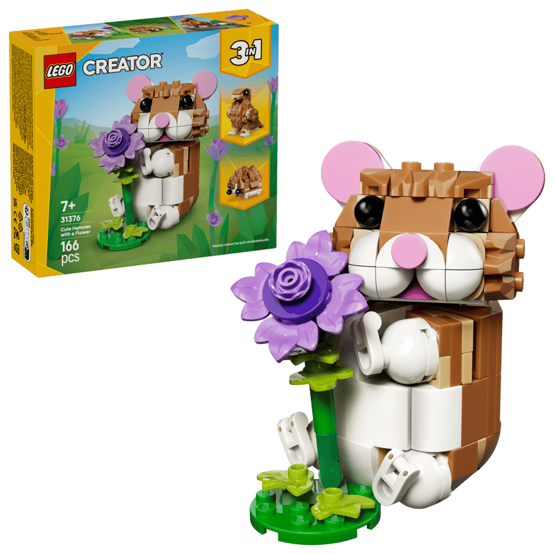 Lego 31376 Creator Cute Hamster with Flower