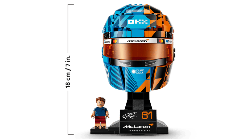 Lego 43017 Editions McLaren F1 OSCAR PIASTRI Helmet