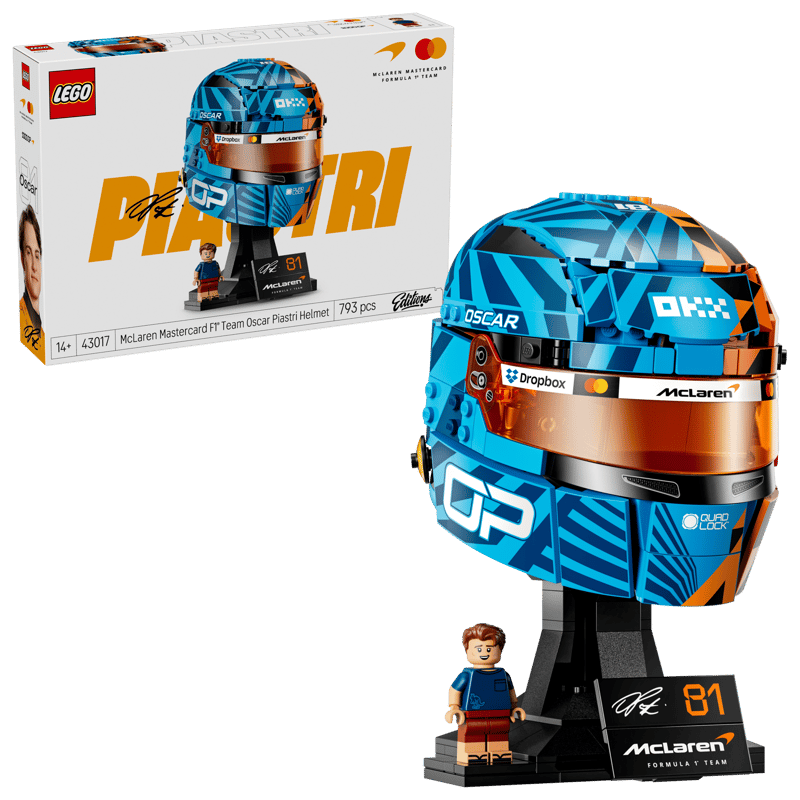 Lego 43017 Editions McLaren F1 OSCAR PIASTRI Helmet
