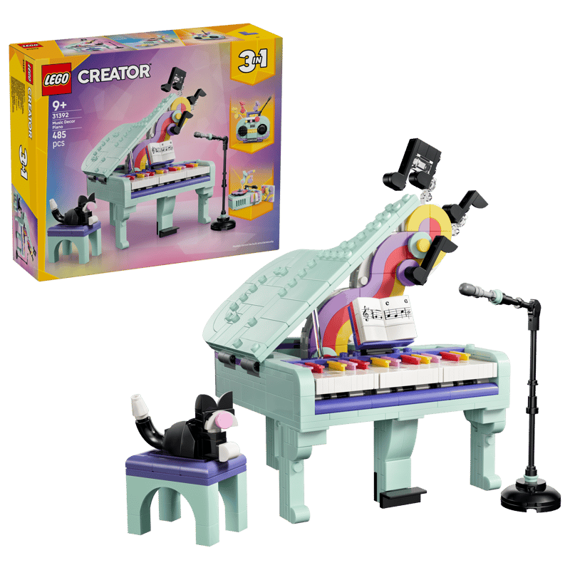 Lego 31392 Creator Music Decor Piano with Cat