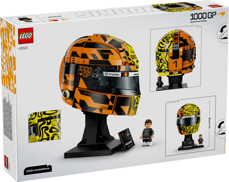 Lego 43023 Editions McLaren F1 LANDO NORRIS Helmet