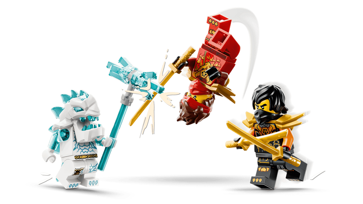 Lego 71864 Ninjago Kai and Cole's Combiner Vehicle Adventure