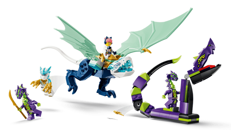 Lego 71865 Ninjago Zane's Ice Dragon Battle vs. Acid Monster Snake