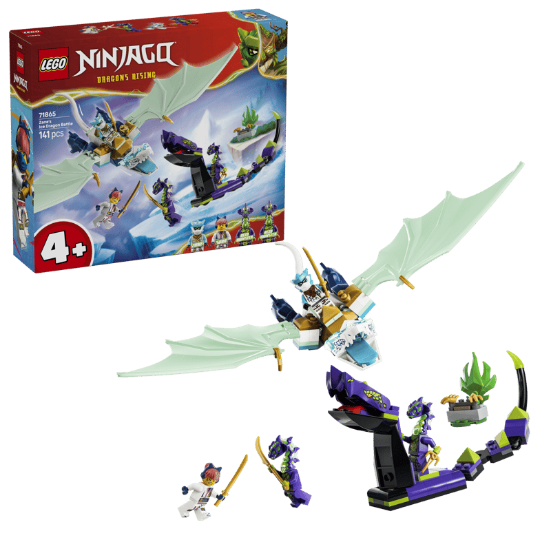Lego 71865 Ninjago Zane's Ice Dragon Battle vs. Acid Monster Snake
