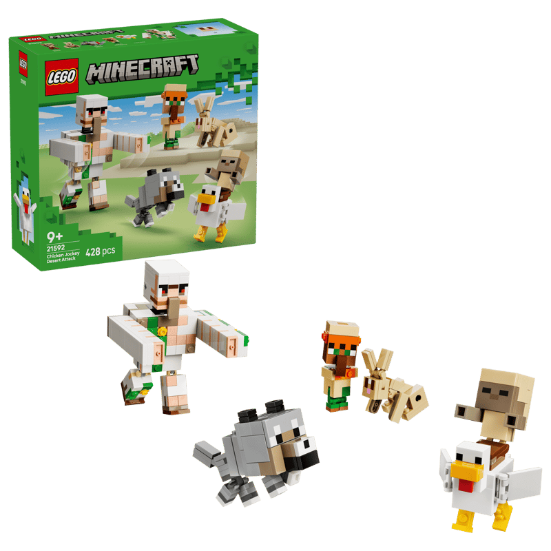 Lego 21592 Minecraft Chicken Jockey Desert Attack