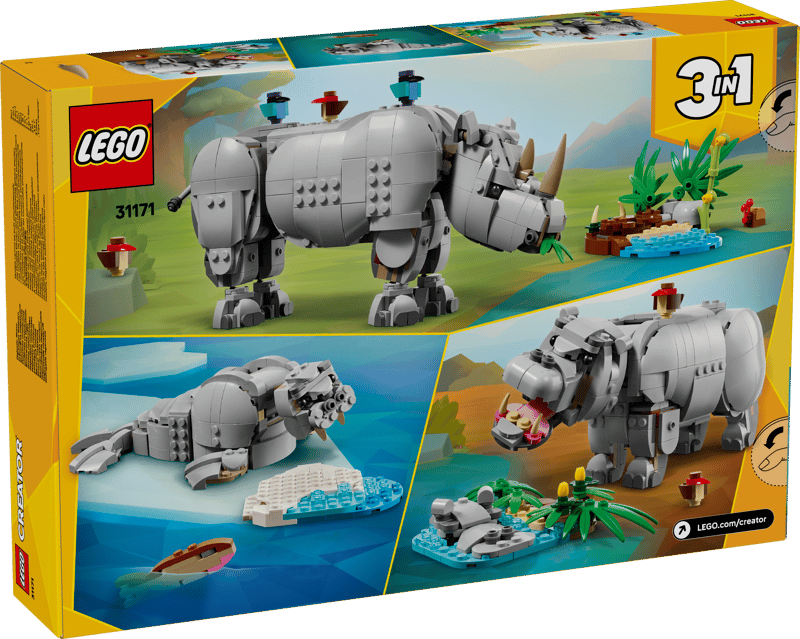 Lego 31171 Creator Majestic Rhino