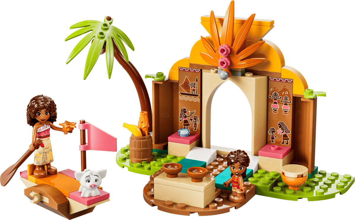 Lego 43282 Disney Moana Village House &amp; Boat