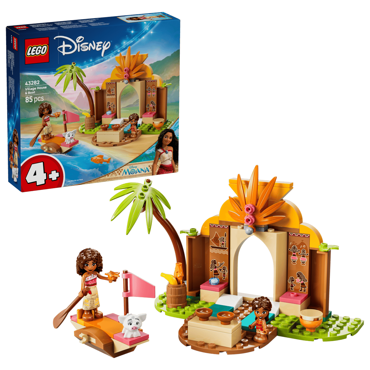 Lego 43282 Disney Moana Village House & Boat