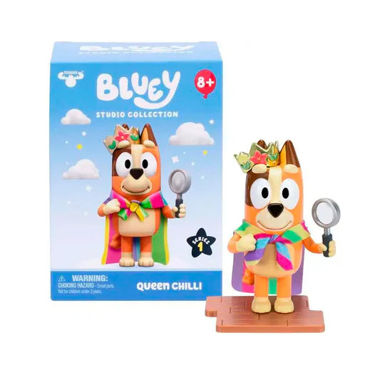 Bluey Studio Collection 4" Figure S1 QUEEN CHILLI