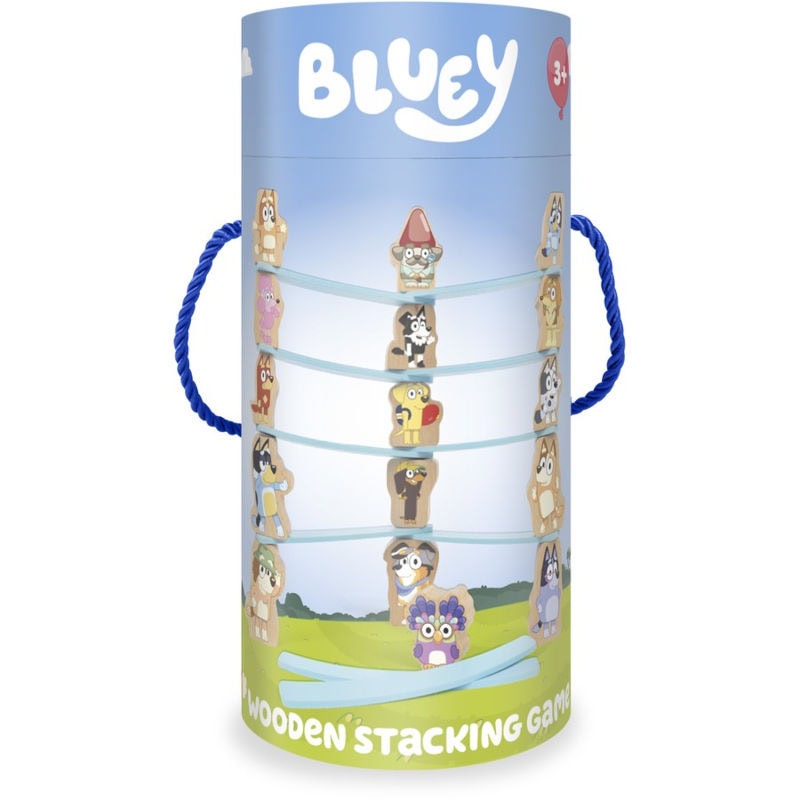 Bluey Wooden Stacking Game