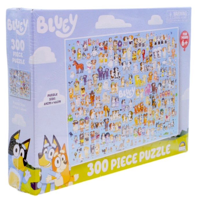 Bluey 300pc Puzzle - Bluey Characters