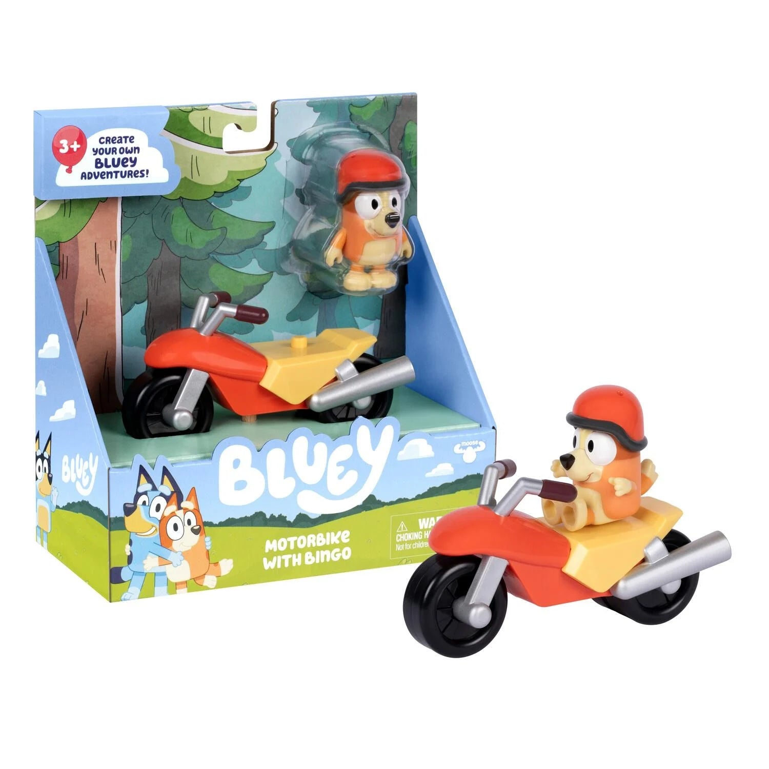 Bluey S15 Basic Vehicle Motorbike with Bingo