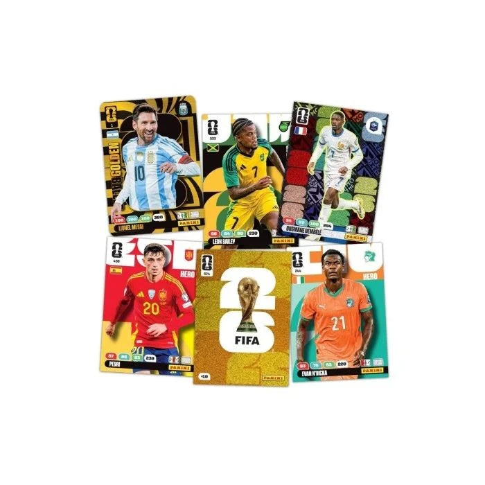Panini ADRENALYN XL Fifa World Cup 2026 Soccer Cards Booster 8Pk