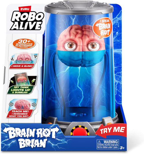 Zuru Robo Alive Brain Rot Brian the Brain