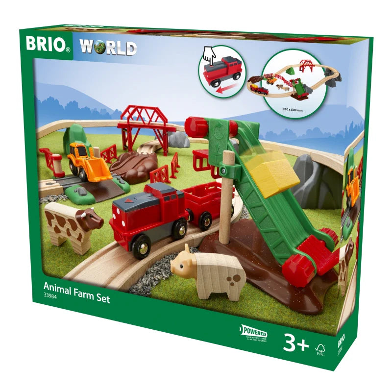 BRIO 33984 Animal Farm Set req 1 x AA battery
