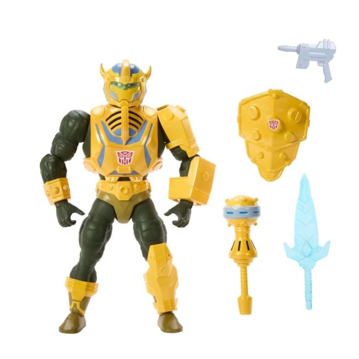 Masters of the Universe X Transformers - Bumblebee Armor Man-At-Arms Origins 5.5&quot; Action Figure