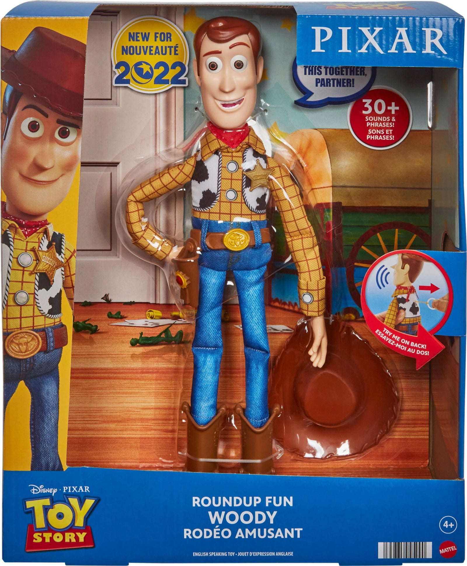 Toy Story Roundup Fun Woody 12in Pull String Classic Woody