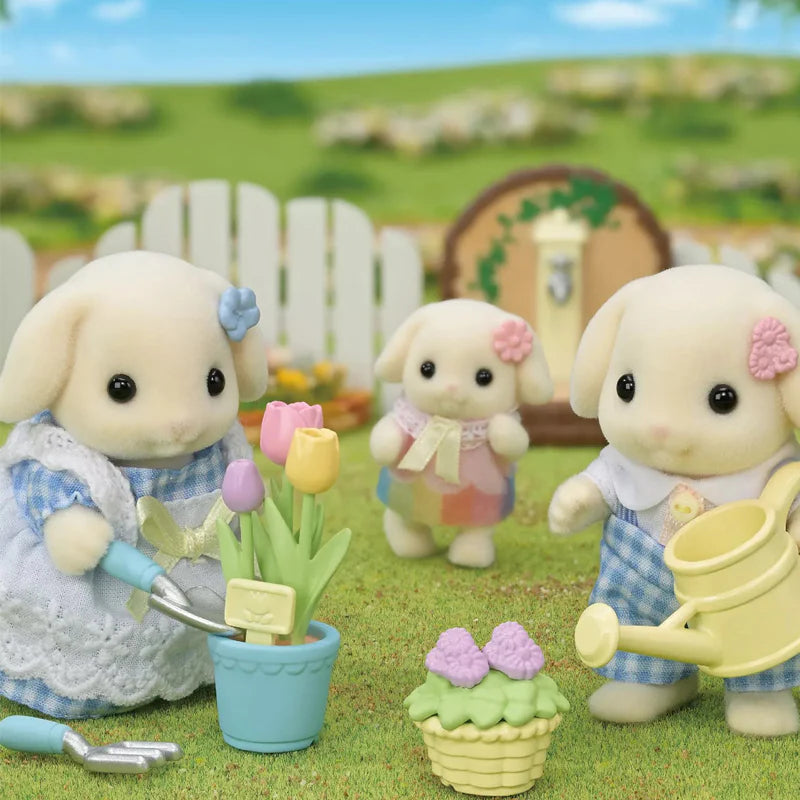 SF5736 Blossom Gardening Set - Flora Rabbit Sister &amp; Brother