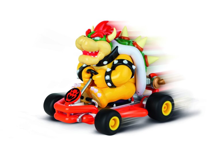 Carrera R/C Mario Kart 1/18 Remote Control Batteries Included - Bowser