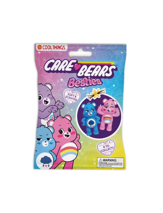Care Bears 3D Besties Blind Bag Collectible Figures Assorted