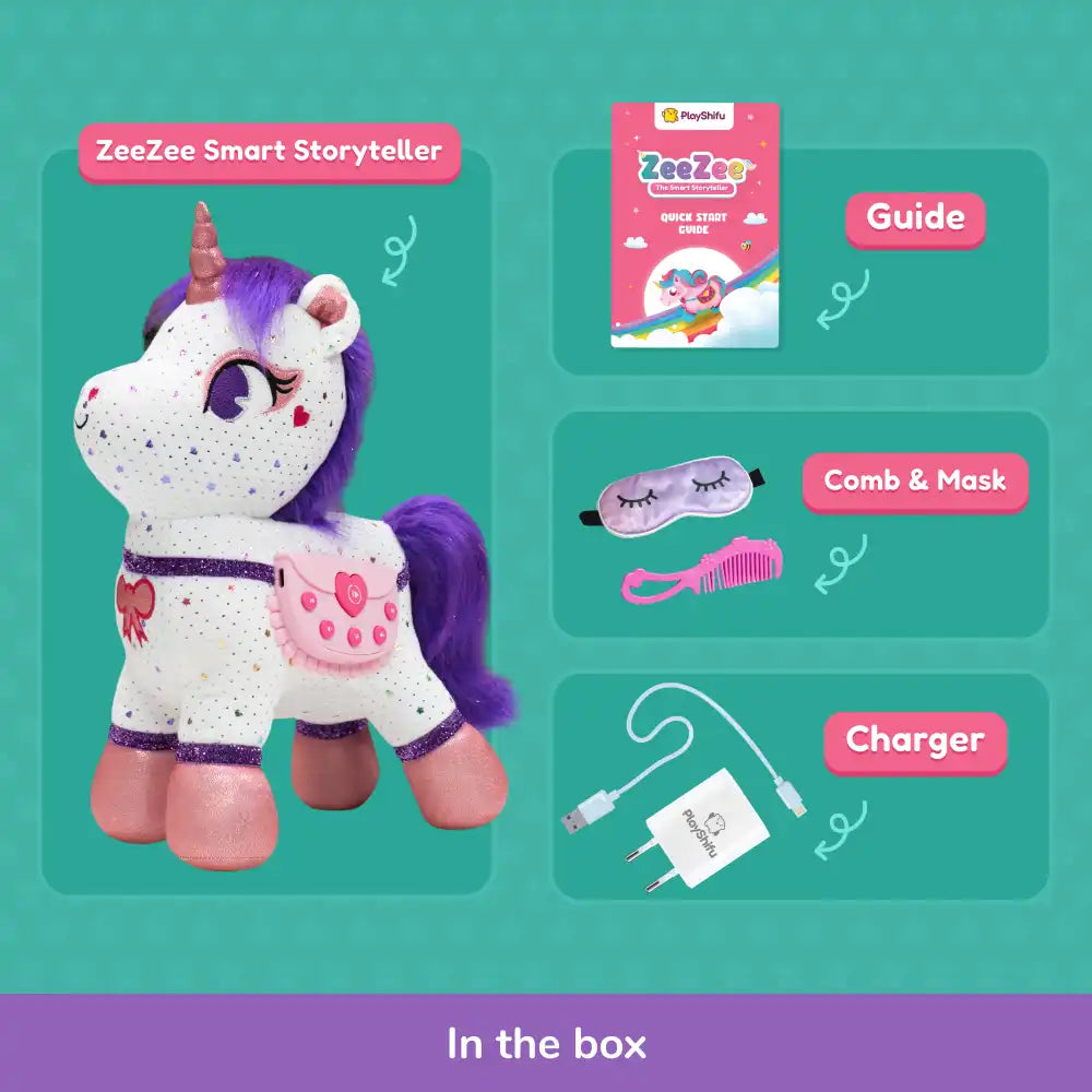 PlayShifu Lovabies Zee Zee - Smart Story Teller - USB