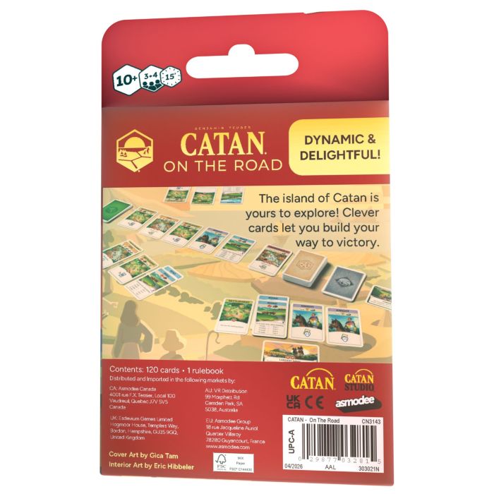 Catan On the Road Card Game