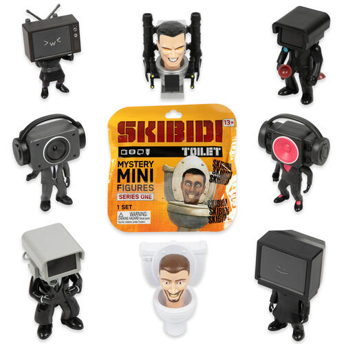Skibidi Toilet Mini Mystery Figure S1
