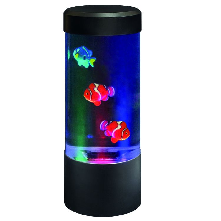 Desktop Mini Fish Lamp Req 3 x AA Batteries