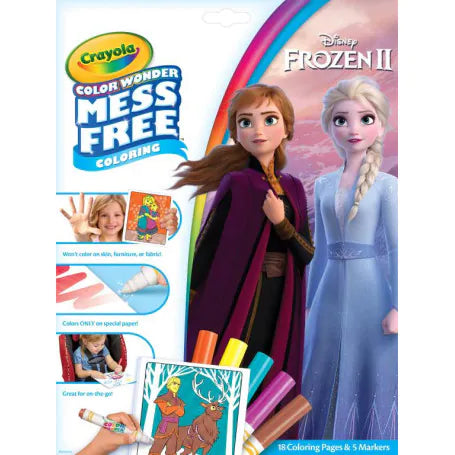 Crayola Colour Wonder Frozen 2 Foldalope