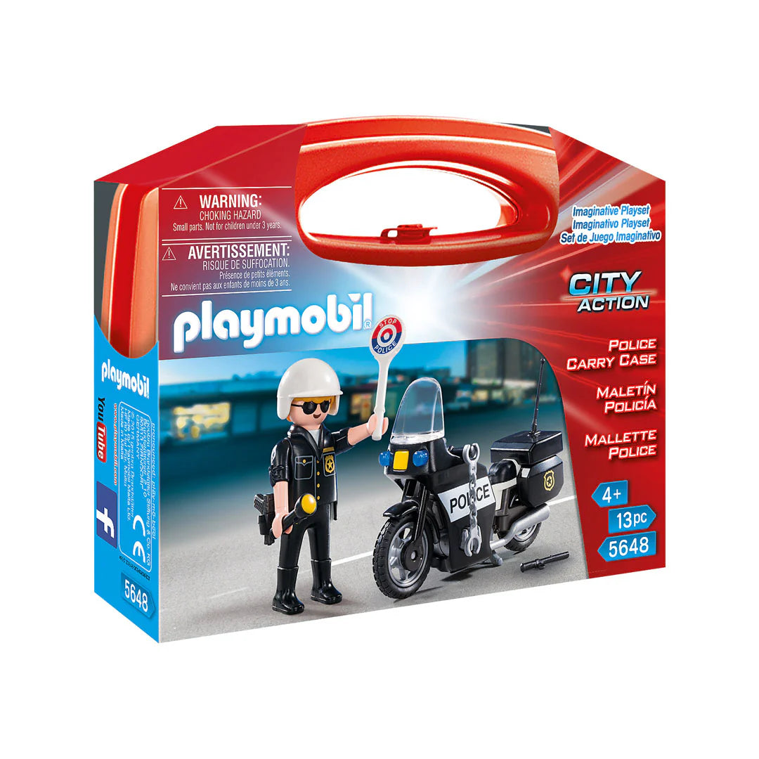 Playmobil Police Carry Case