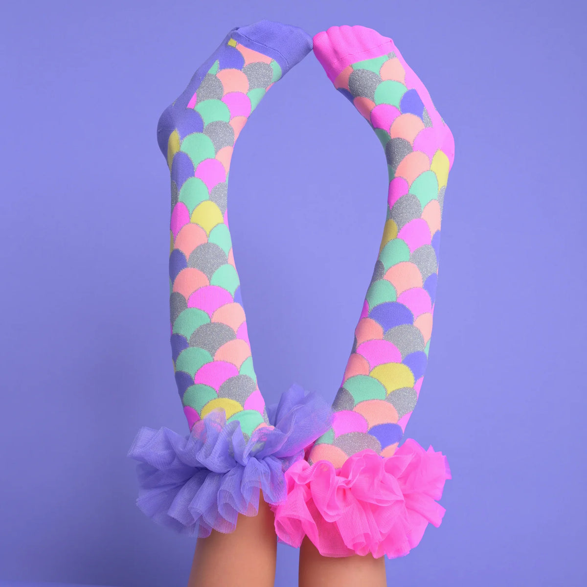 Mad Mia Socks Mermaid Frills Socks One Size Fits All