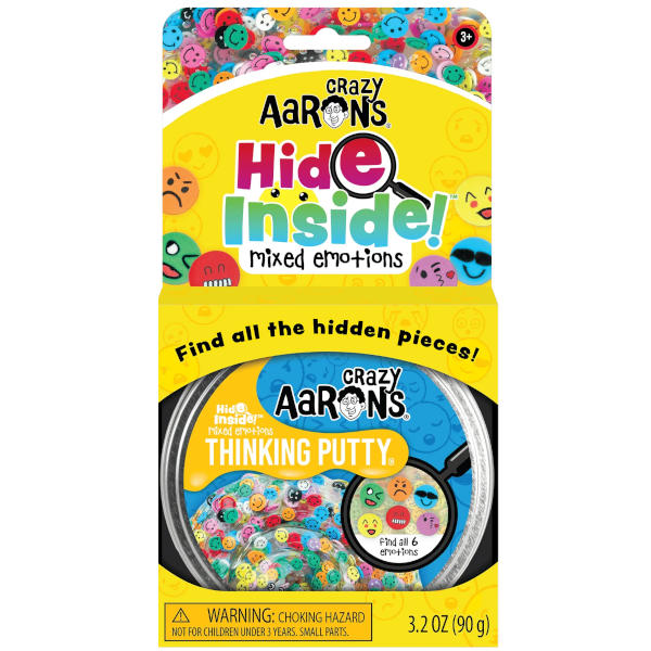 Crazy Aarons Putty Mixed Emotions Hide Inside 90g Tin