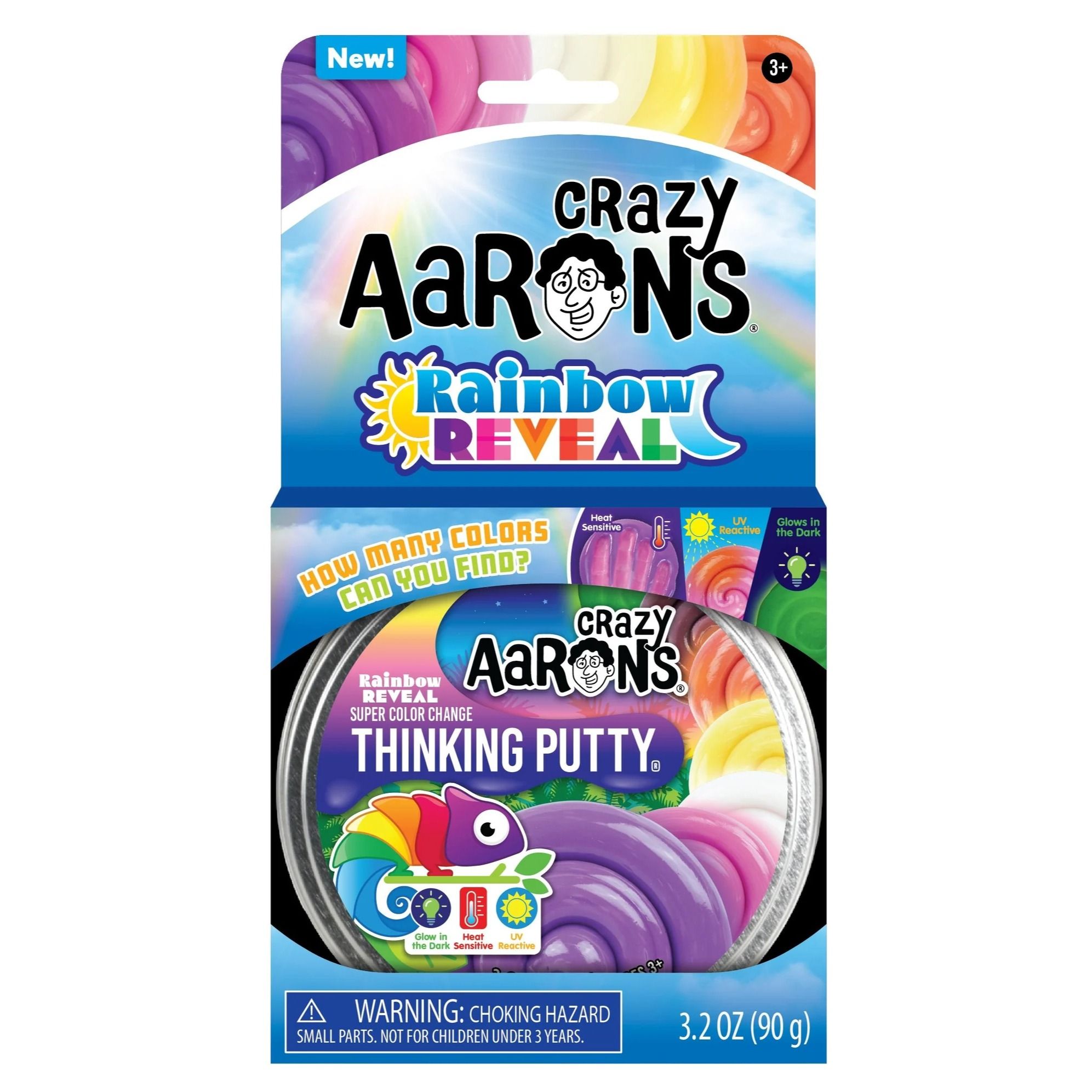 Crazy Aarons Putty Rainbow Reveal Trendsetters 90g Tin