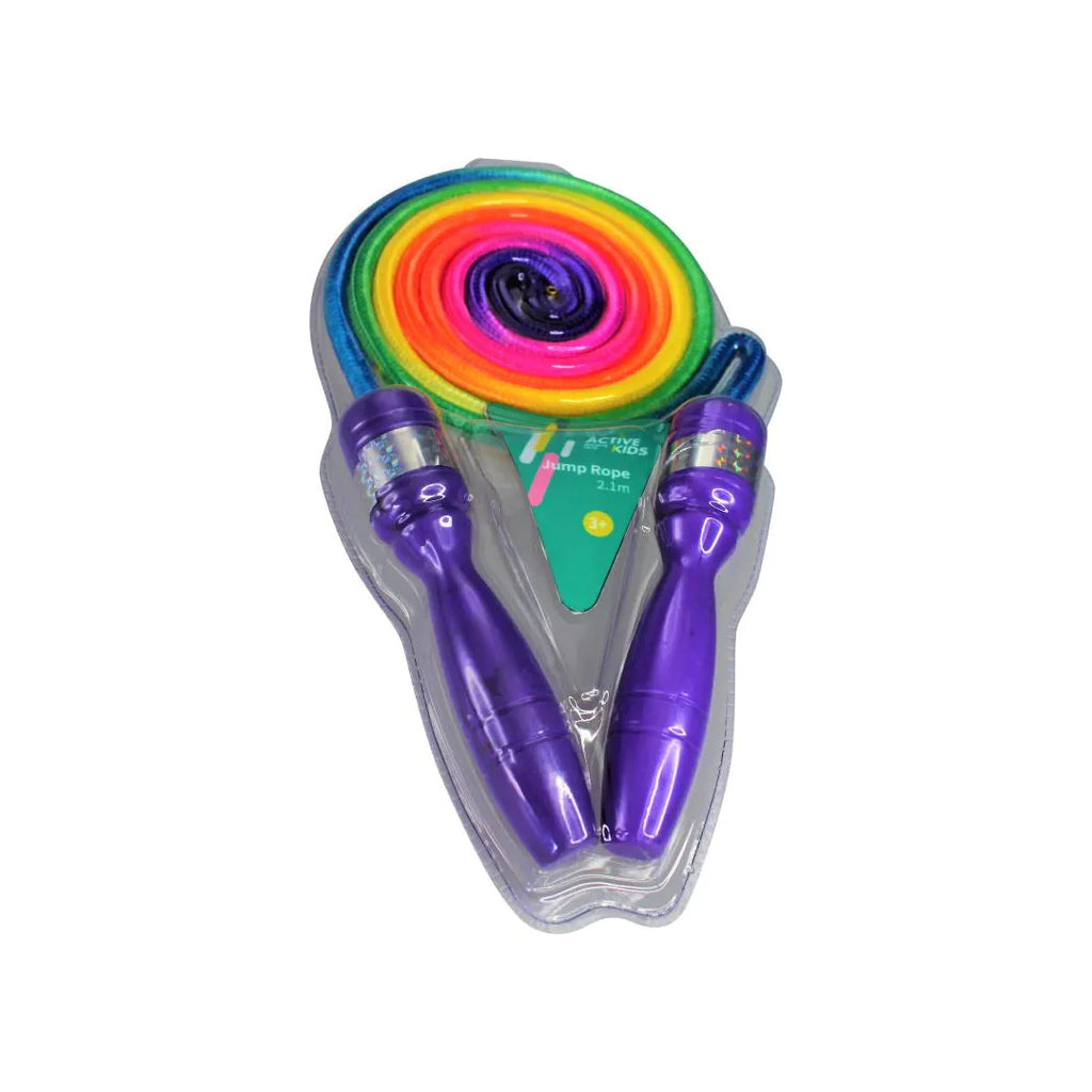 Rainbow skipping rope hotsell